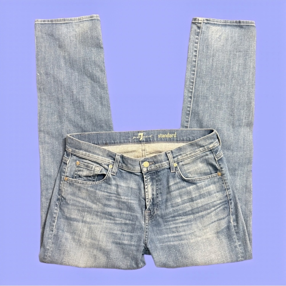 7 For All Mankind Light Blue Jeans